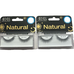 Ardell natural lashes-110 BLACK BUNDLE